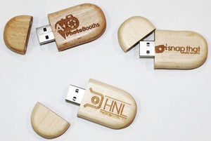 USB Thumb Drive Box with Thumb Drive